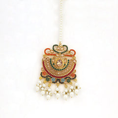 Nooré Rang Stone & Pearl Heritage Earrings