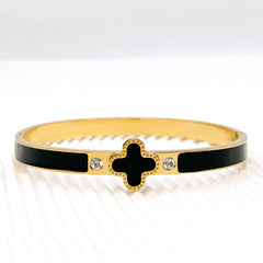 Black Clover Charm Bracelet