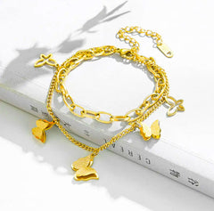 Luxe Layer Flutter Bracelet