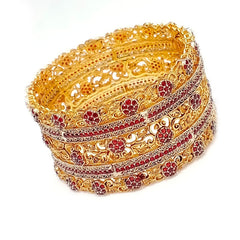 Mehr Goldwork Statement Bangle