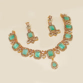 Luxury AD Stone Necklace Set