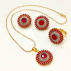 Elira Round Motif Occasion Set