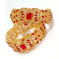 Zavira Radiant Stone Bridal Bangle
