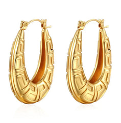 Heritage Crescent Hoop Earrings