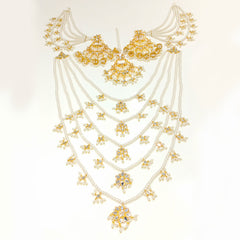 Afsheen Grand Multi-Layer Pearl Mala Set