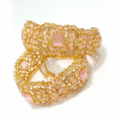 Zavira Radiant Stone Bridal Bangle