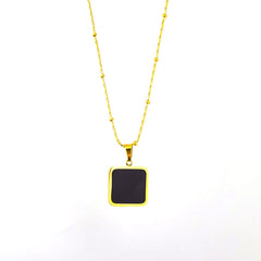 Luna Frost Pendant Necklace